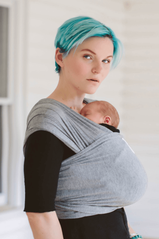 Beluga Wrap Baby Carrier – McKenzie, Grey Heather