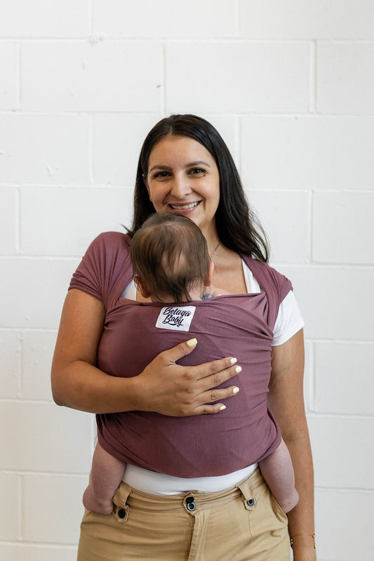 Beluga Wrap Baby Carrier – The Mulberry, Dusty Mauve