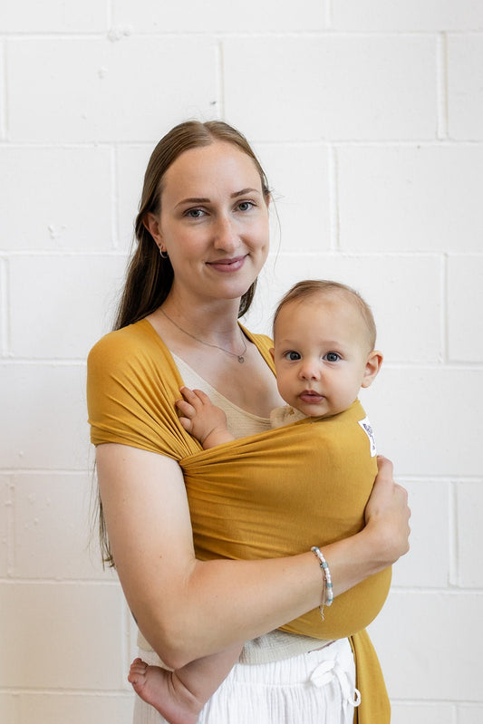 Beluga Wrap Baby Carrier – The Prairie Gold, Golden Yellow