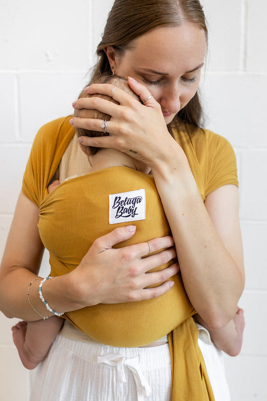 Beluga Wrap Baby Carrier – The Prairie Gold, Golden Yellow
