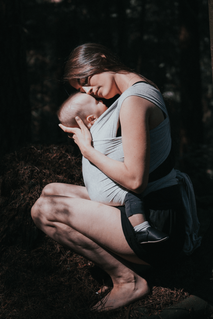 Beluga Wrap Baby Carrier – Rachel, Light Grey Heather