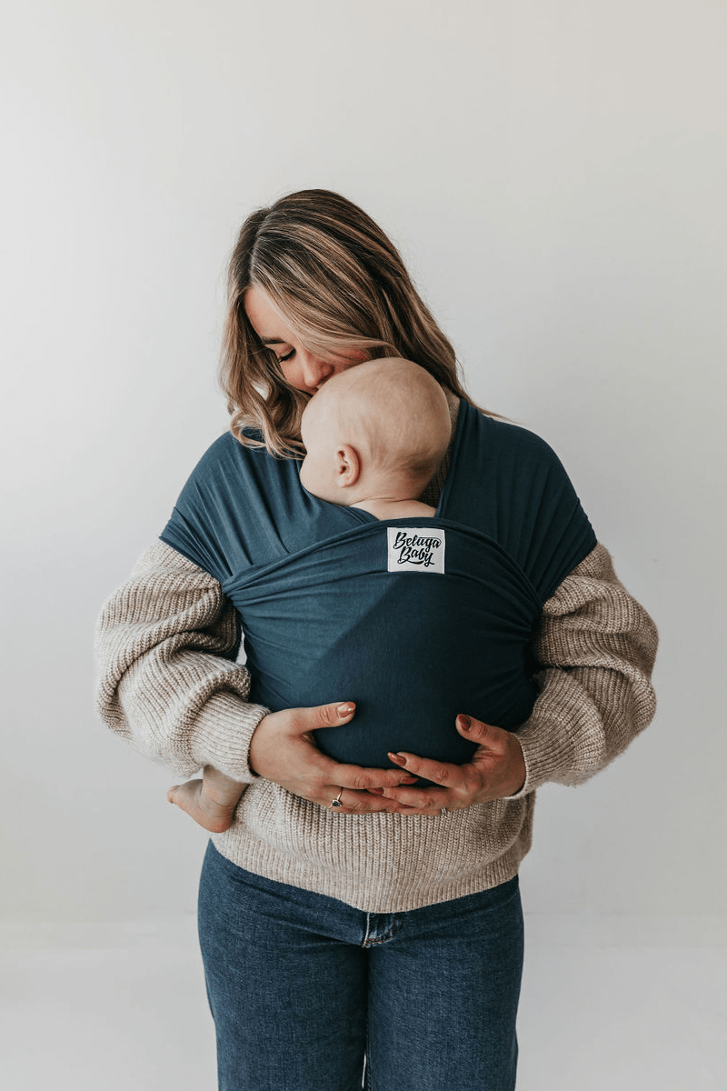 Beluga Wrap Baby Carrier – The Saga, Ocean Blue