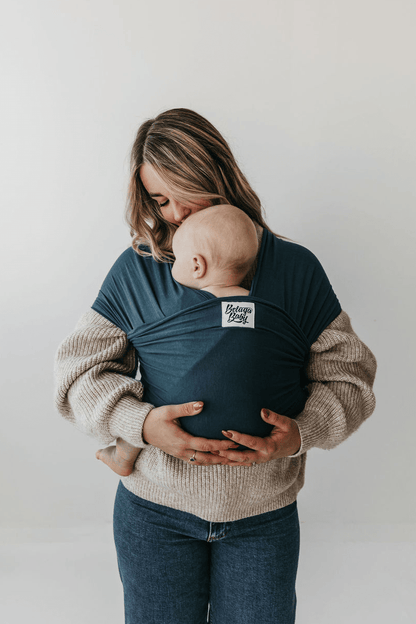 Beluga Wrap Baby Carrier – The Saga, Ocean Blue