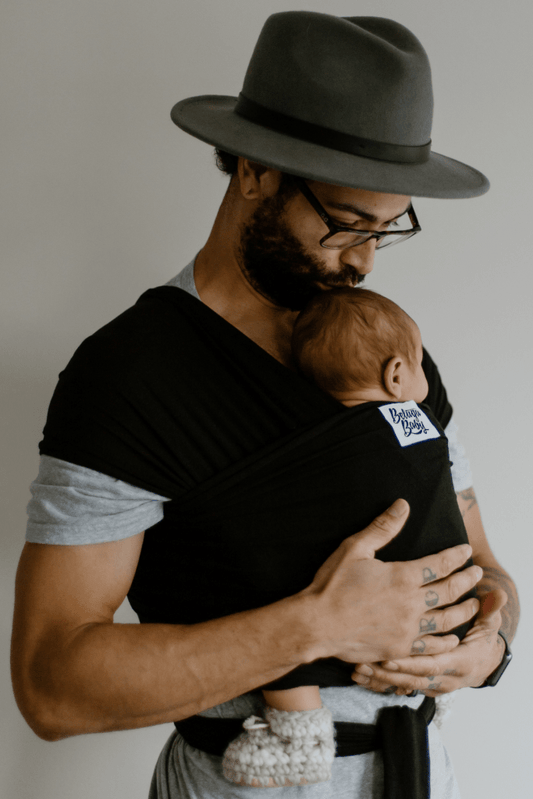 Beluga Wrap Baby Carrier – Sawyer, Black
