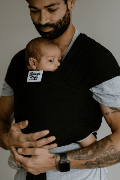 Écharpe de portage Beluga Wrap – Sawyer, noir