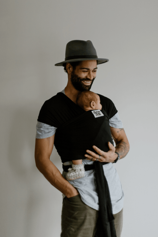 Beluga Wrap Baby Carrier – Sawyer, Black