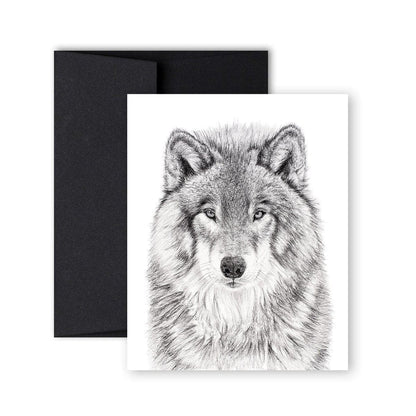 The Wolf Greeting Card