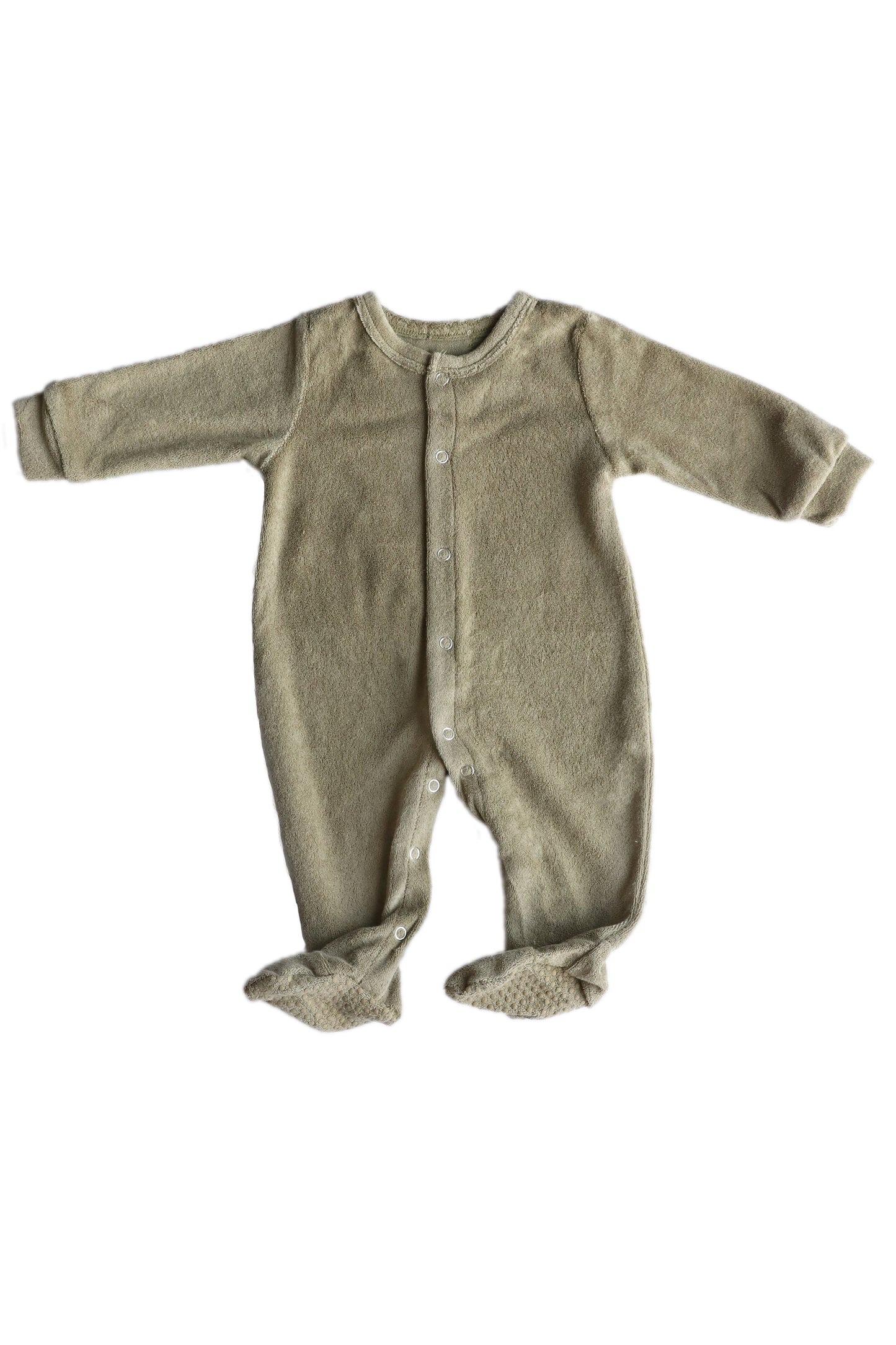 Terry Sleepsuit Pistachio