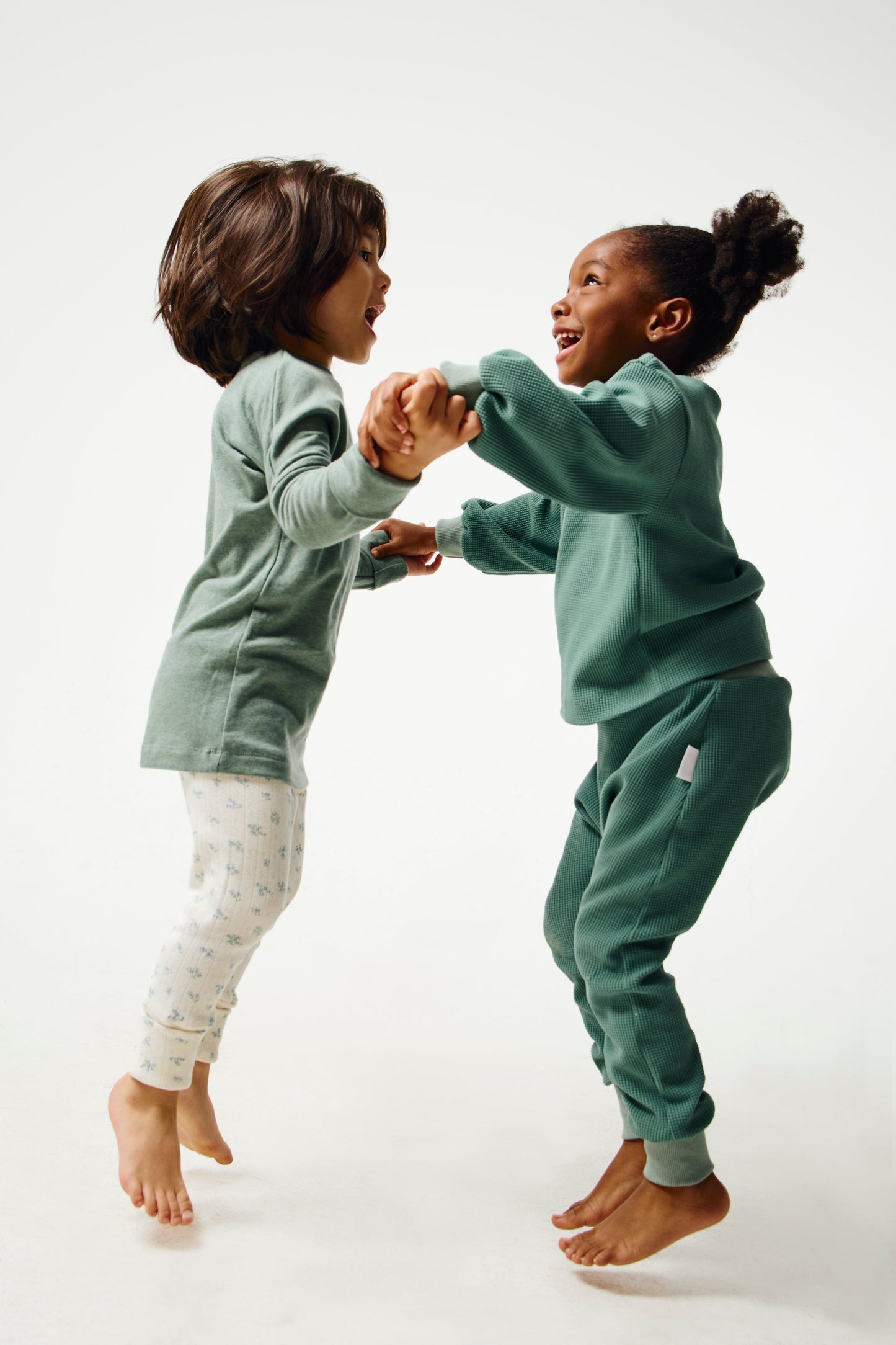 Grow with me Sweater Waffle | Green