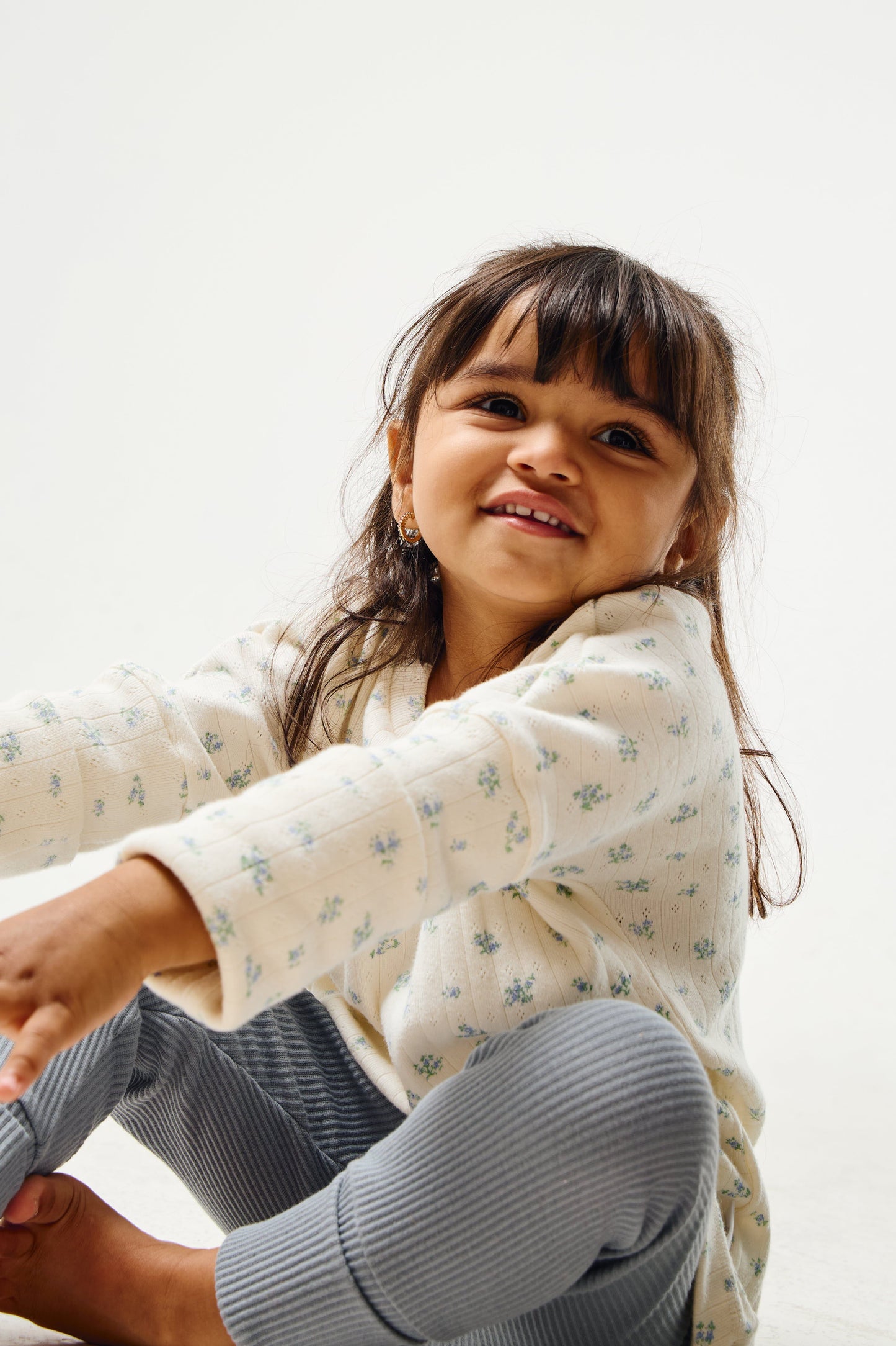 Grow with me Leggings | Dusty Blue