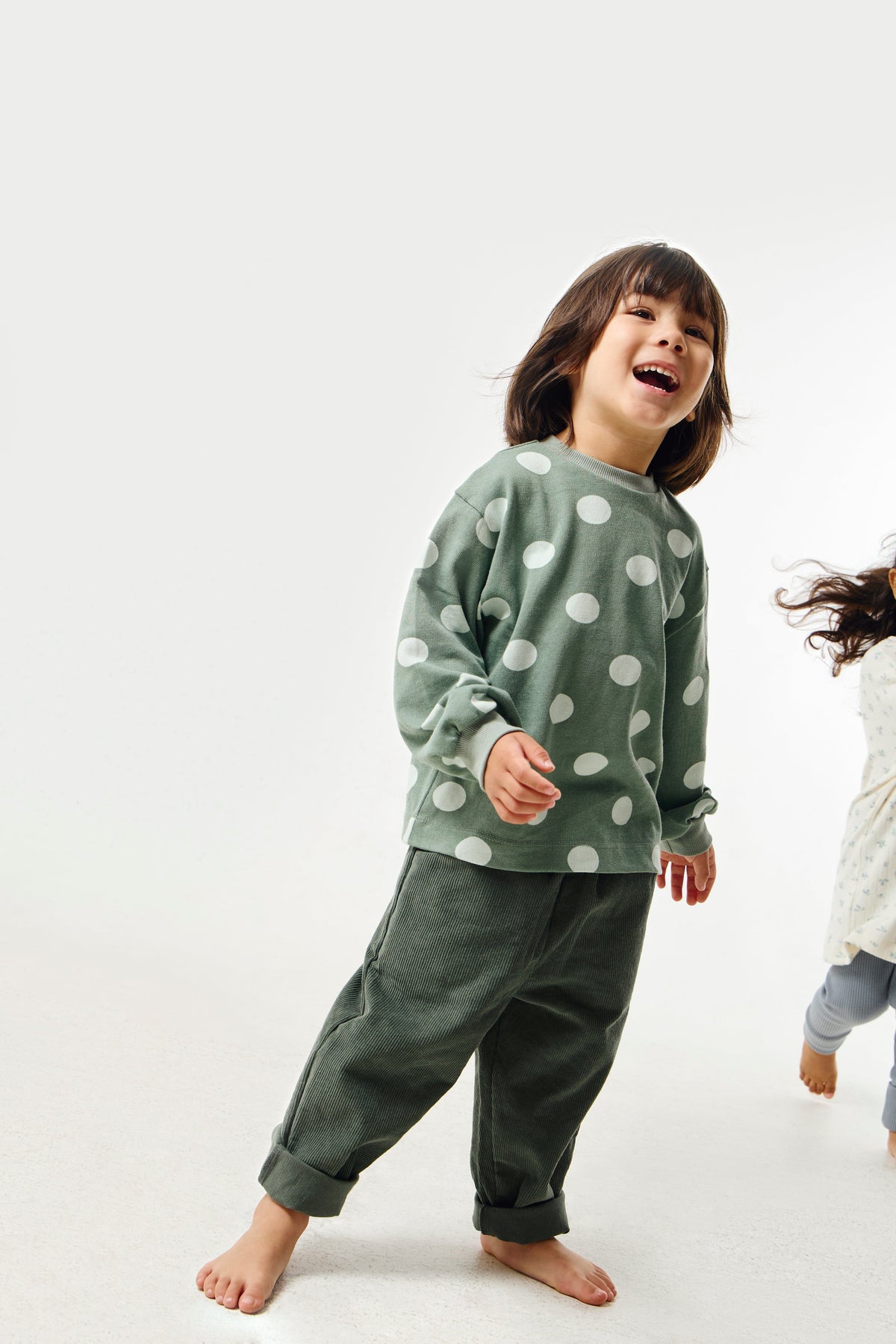 Grow with me Corduroy Pants | Green