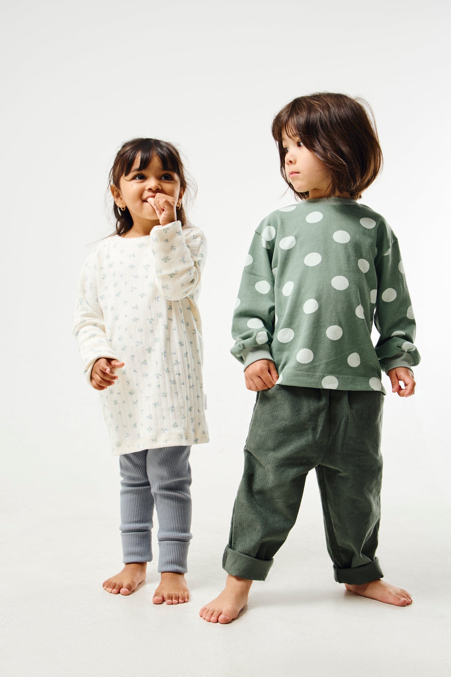 Grow with me Corduroy Pants | Green