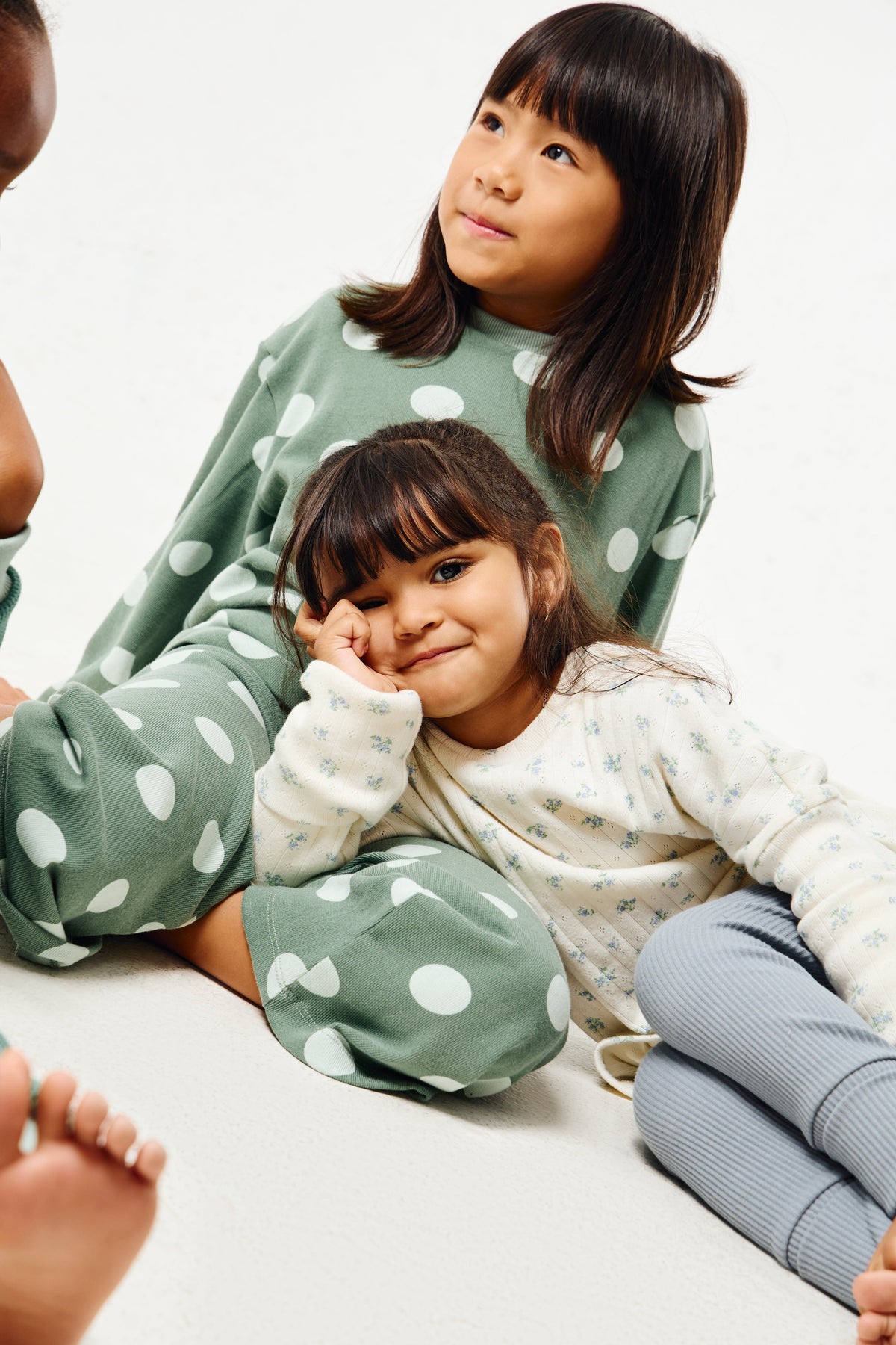 Grow with me Leggings | Dusty Blue