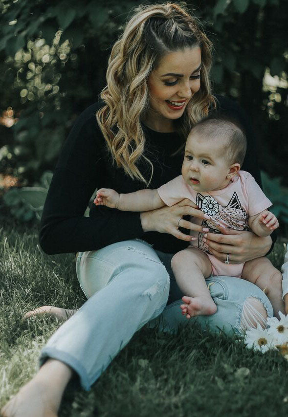 Jo Jo Zipper Nursing Jumper