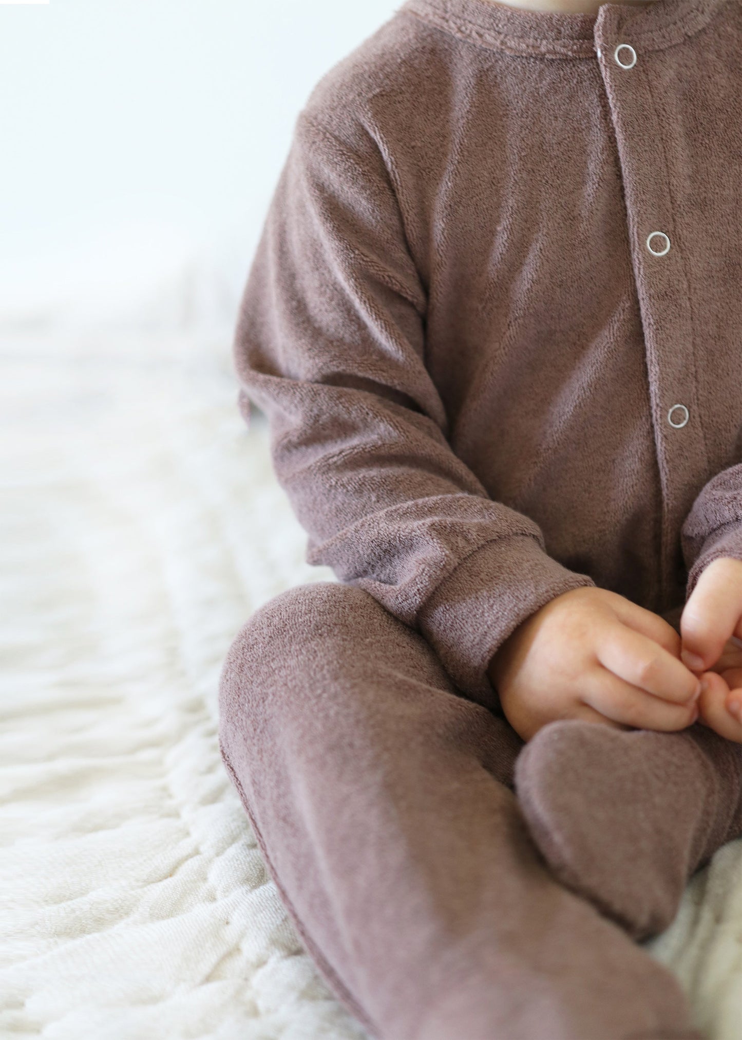 Terry Sleepsuit Mocha