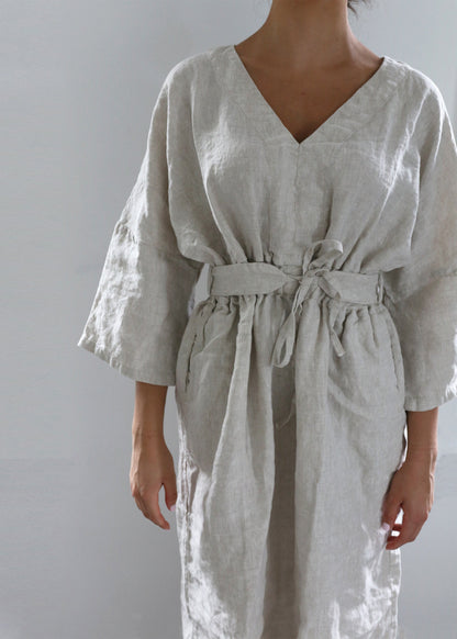 Robe en lin Mama