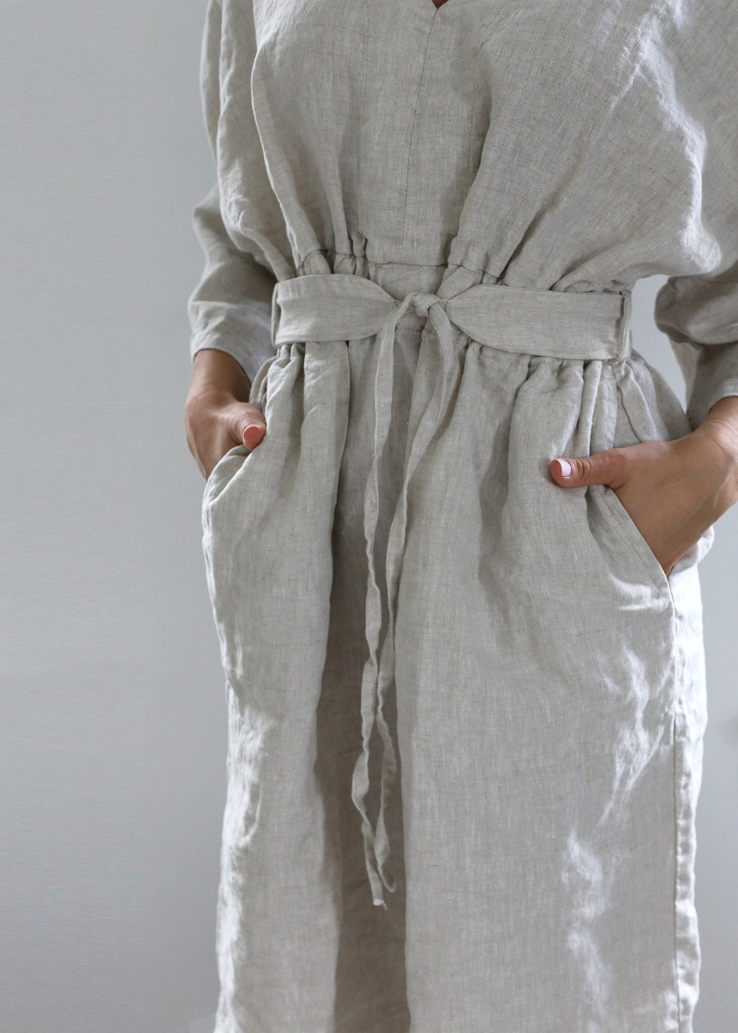 Mama Linen Dress