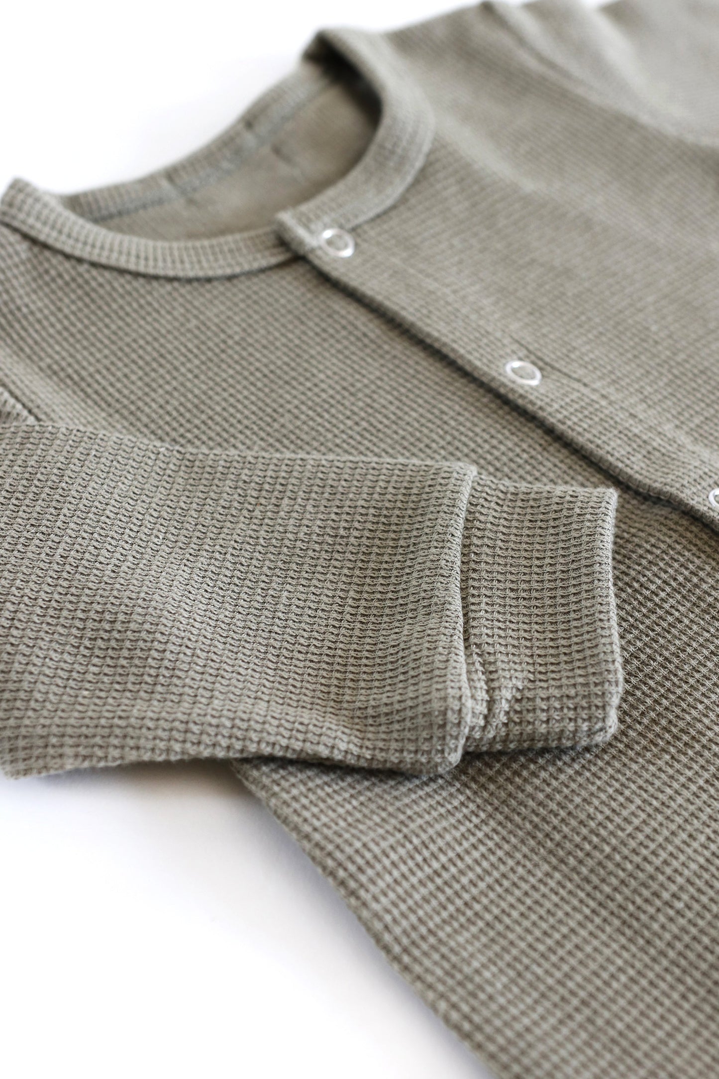 Waffle Sleepsuit Matcha