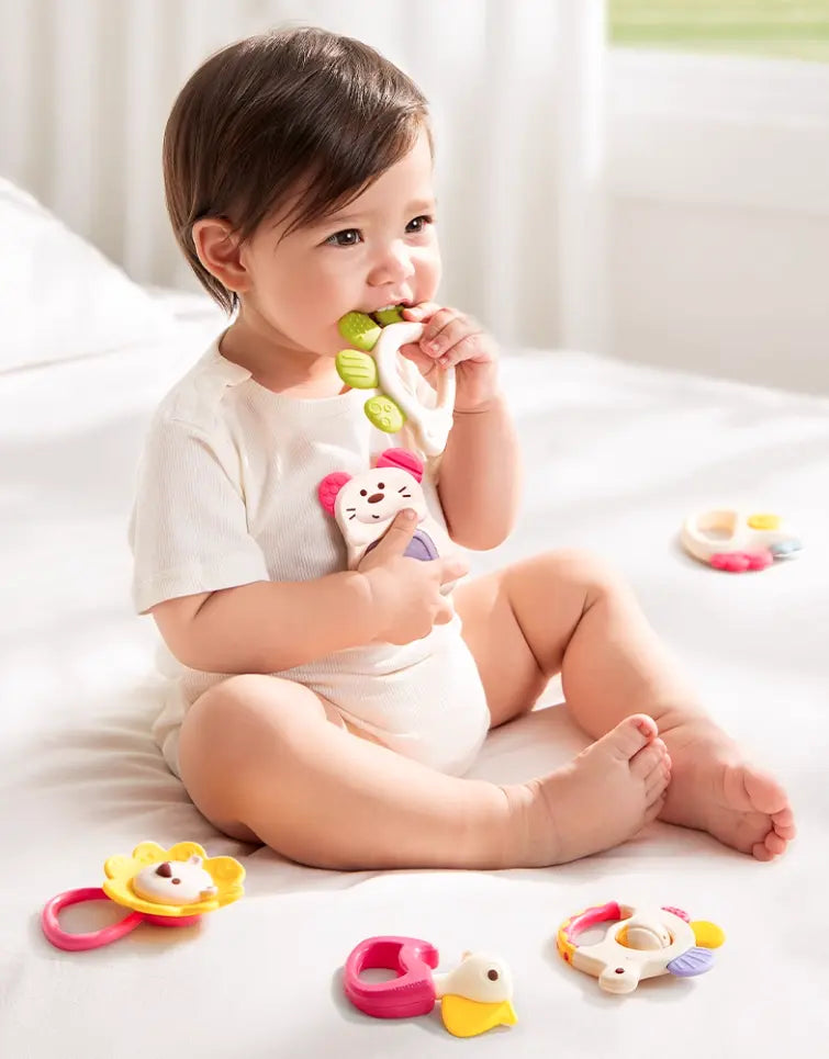 Baby Rattles & Teethers 8pcs (0m+)