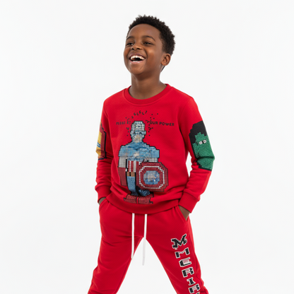 American Hero Casual Jogger Set