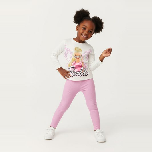 Ensemble Décontracté Leggings et Haut Tendance pour Filles
