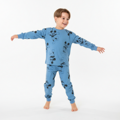 Ensemble Pyjama Coton Unisexe Motif Souris