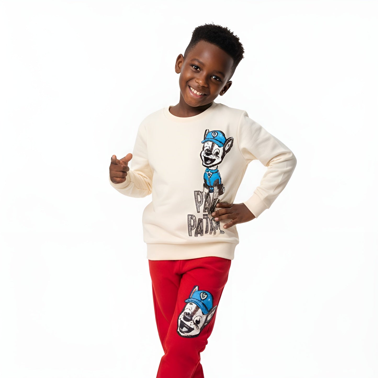 Paw Police Casual Jogger Set
