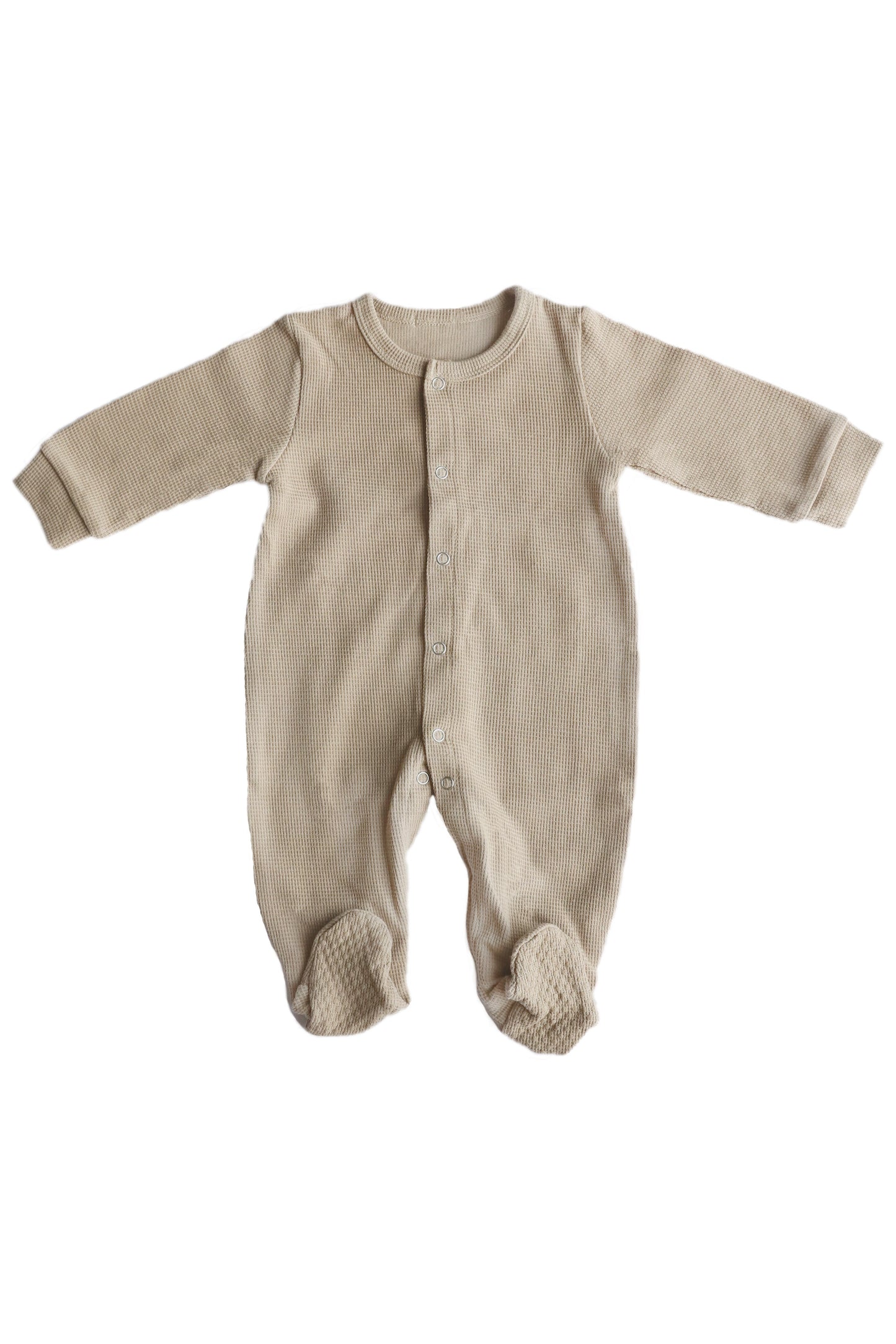 Pyjama gaufré crème