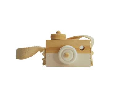 Appareil photo jouet en bois