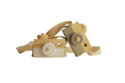 Appareil photo jouet en bois