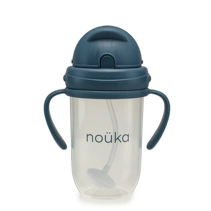 Tasse à paille lestée anti-fuite 270 ml | noüka | Deep Ocean