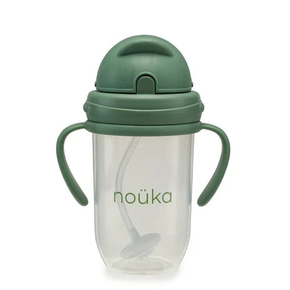 Tasse à paille lestée anti-déversement 9 oz | noüka | Fougère