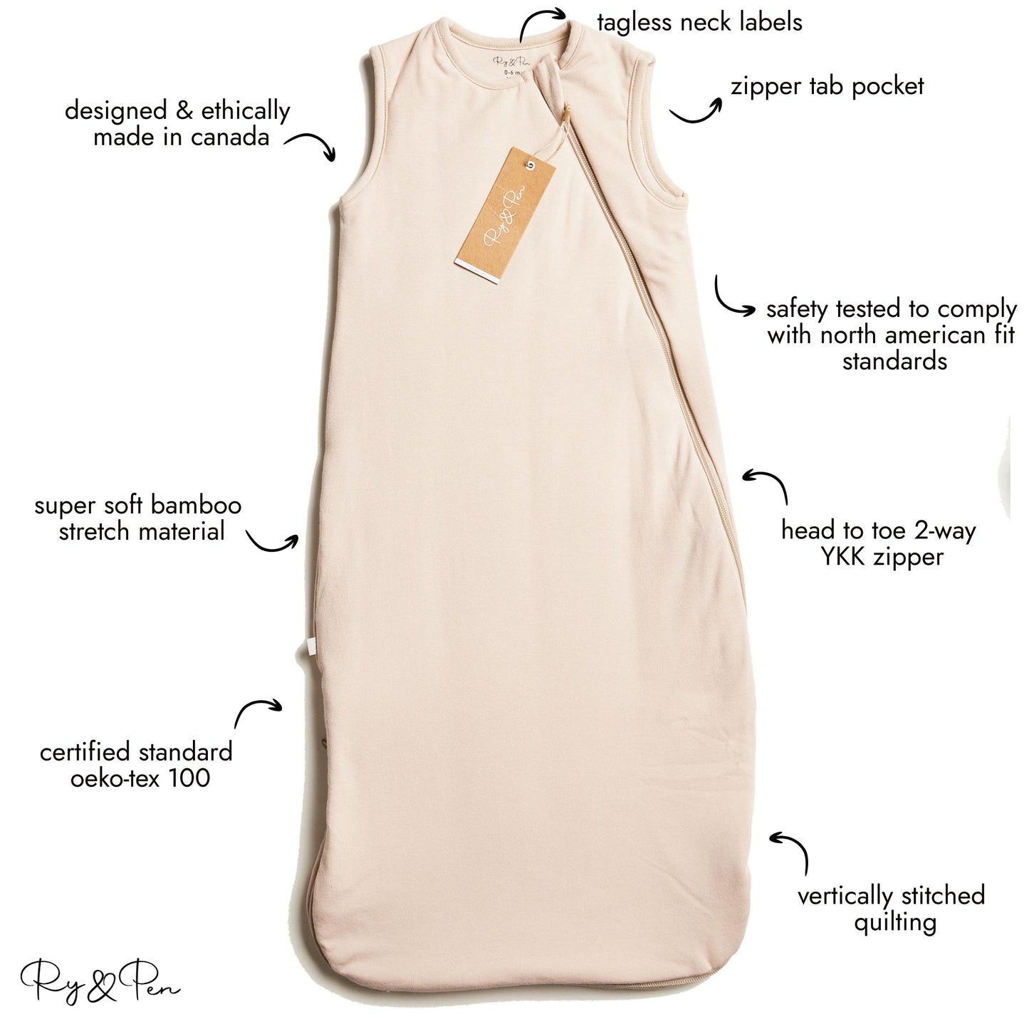 Bamboo Sleeping Bag - 1.0 TOG