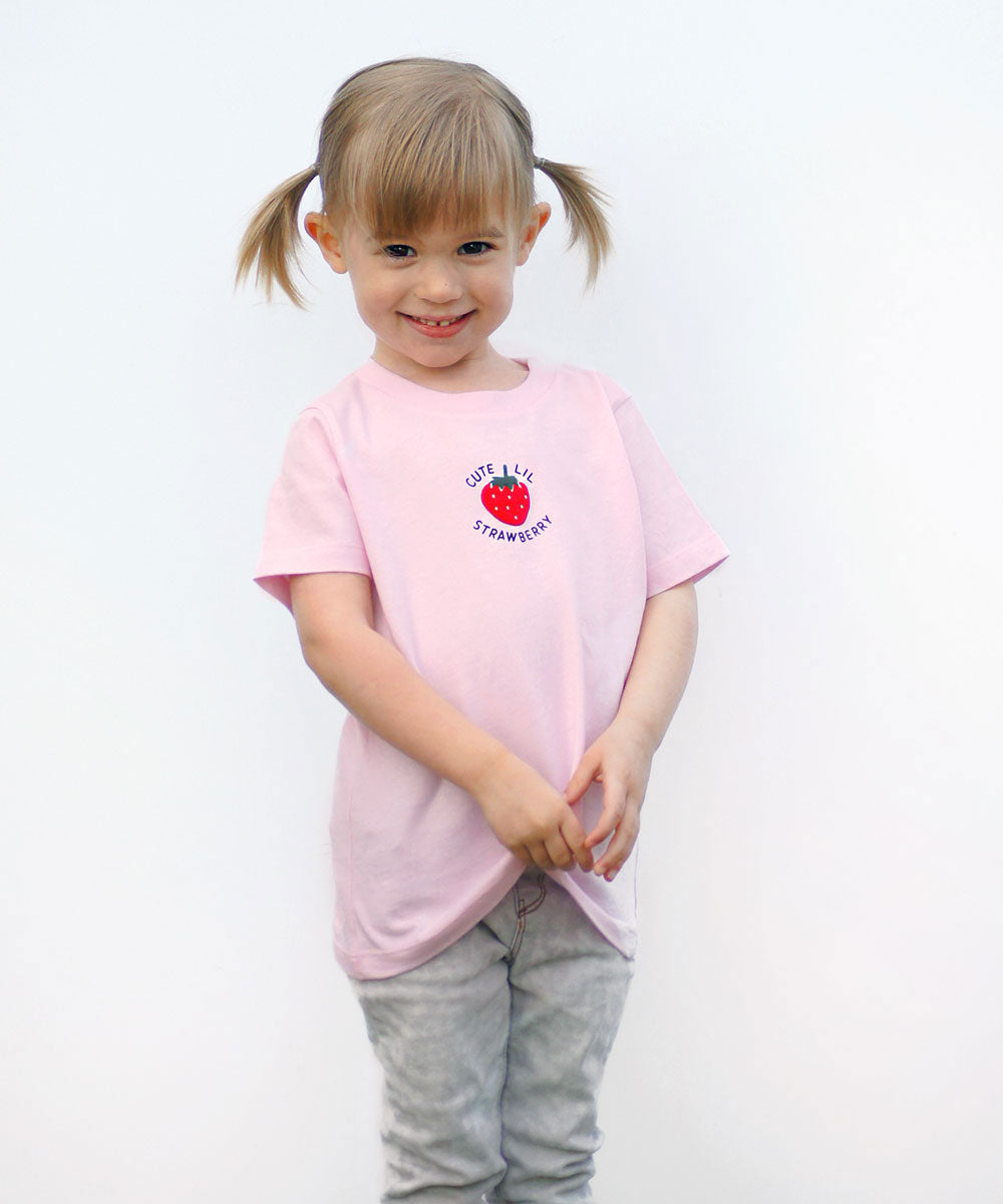 T-shirt Enfant « Mignonne petite fraise »