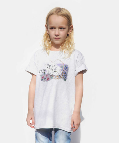 Vintage Kitty Kids’ T-Shirt