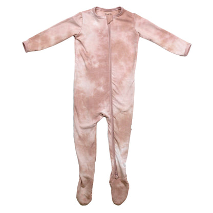 Pyjama à pieds en rayonne de bambou