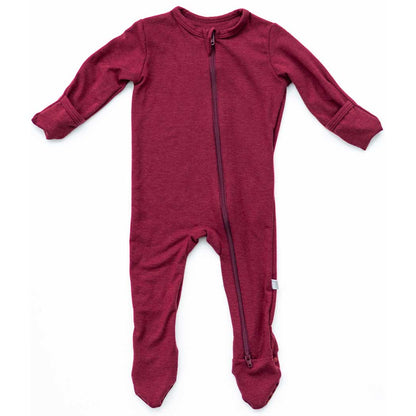 Pyjama à pieds en rayonne de bambou