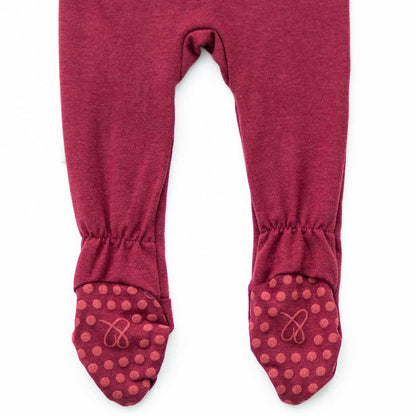 Pyjama à pieds en rayonne de bambou