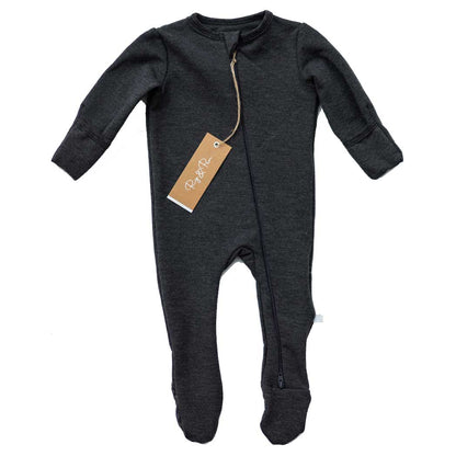 Bamboo Rayon & Merino Wool Footed Pyjamas
