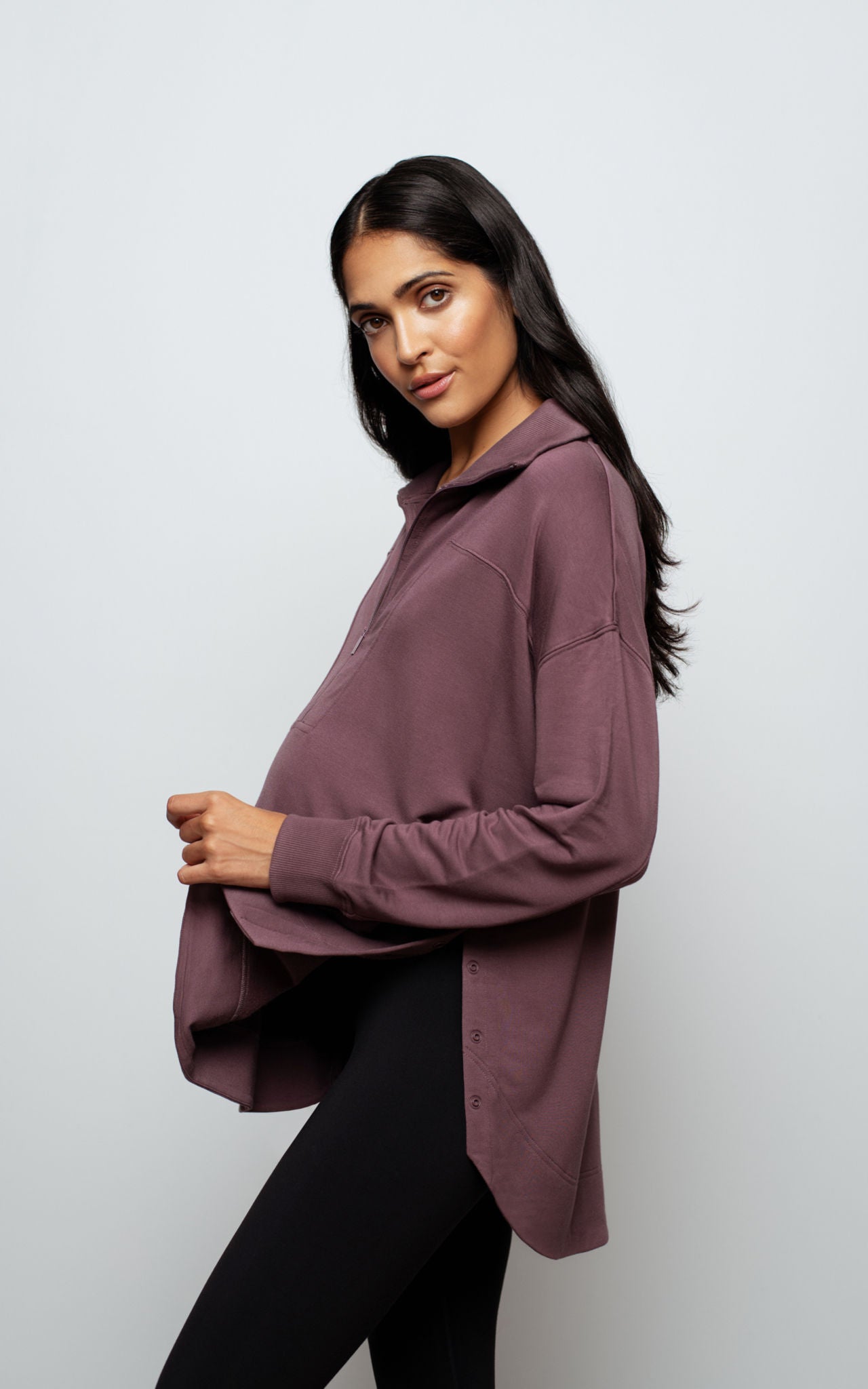 Emmy Demi-Zip Allaitement