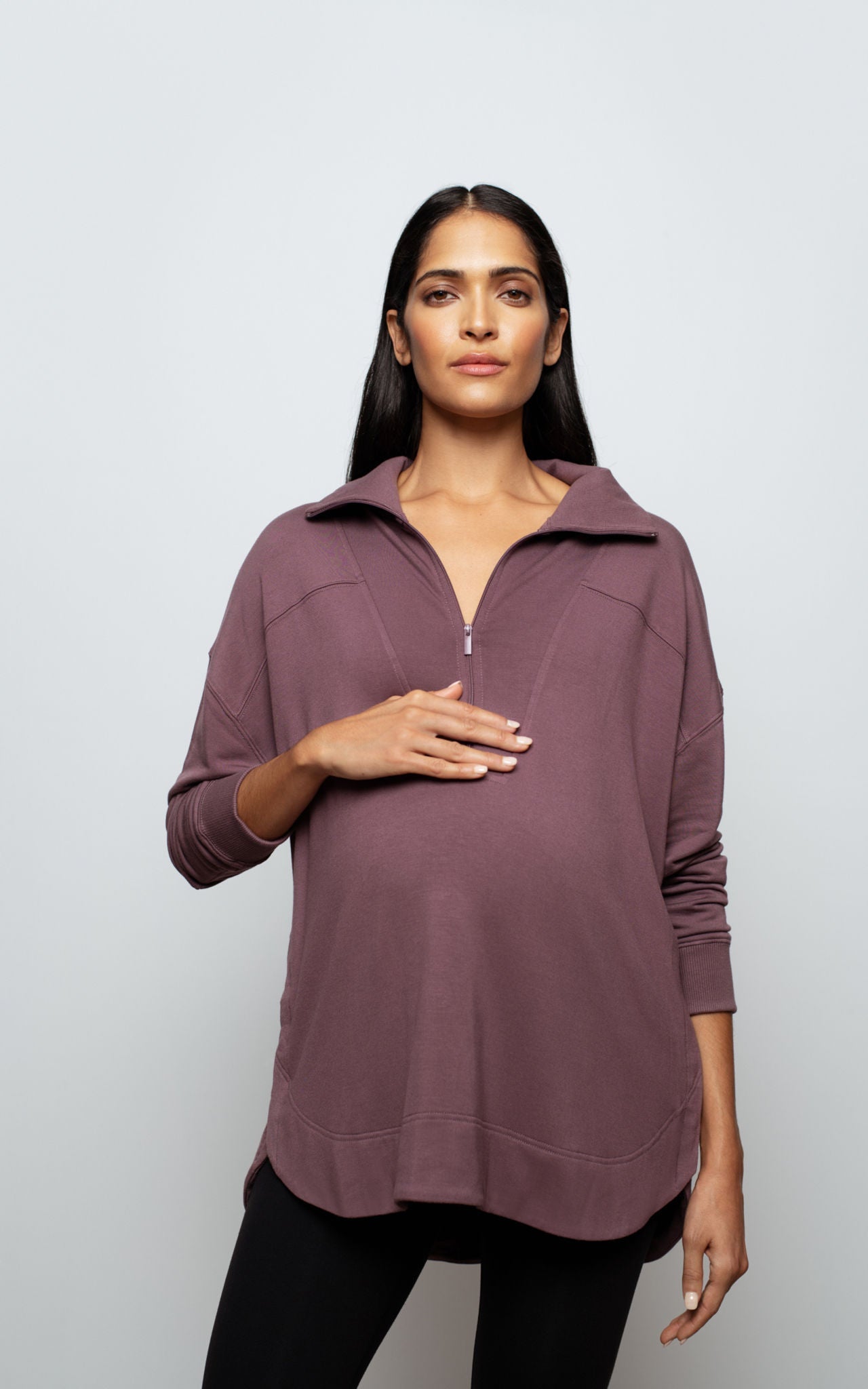 Emmy Demi-Zip Allaitement