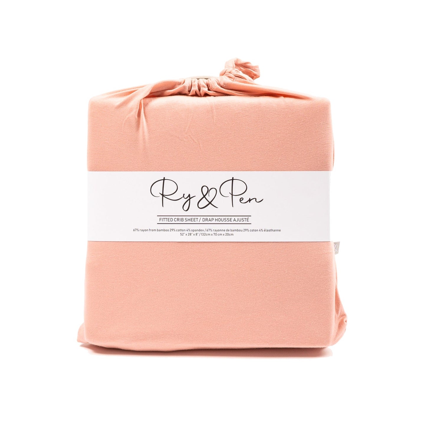 Drap contour pour lit en bambou