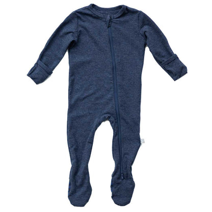 Bamboo Rayon & Merino Wool Footed Pyjamas