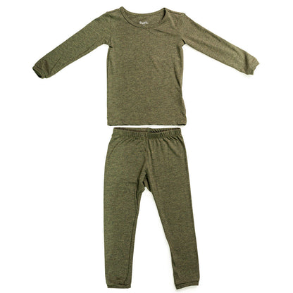 Bamboo Rayon Long-Sleeve Two-Piece Pyjamas