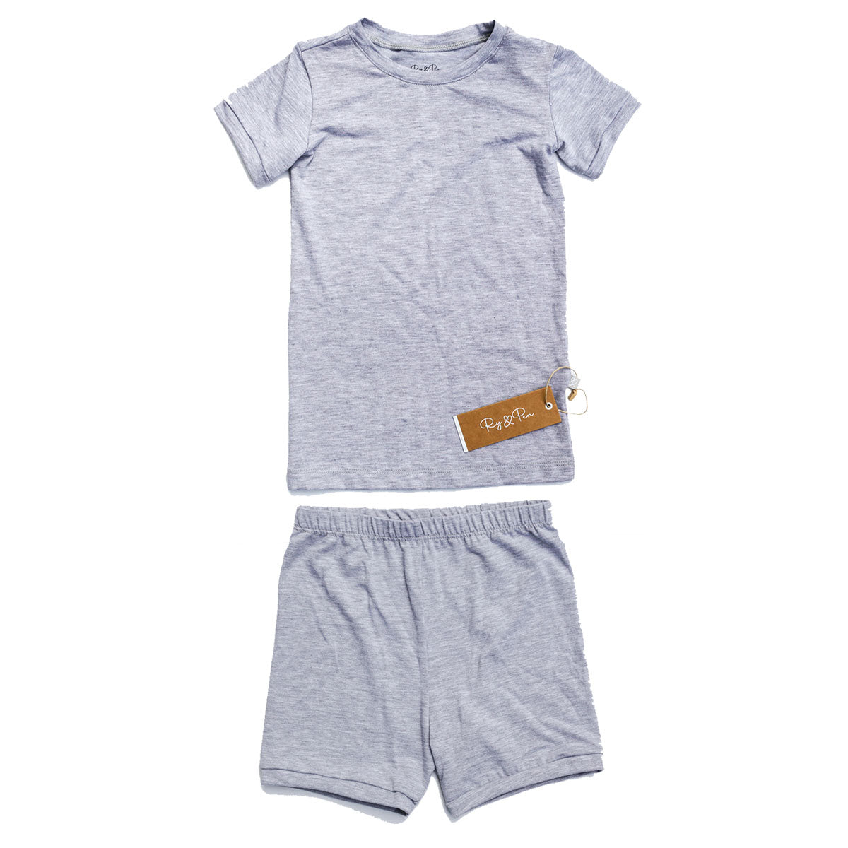 Pyjama 2 pièces à manches courtes en bambou