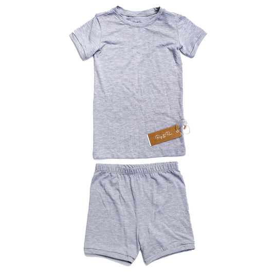 Pyjama deux pièces à manches courtes en bambou