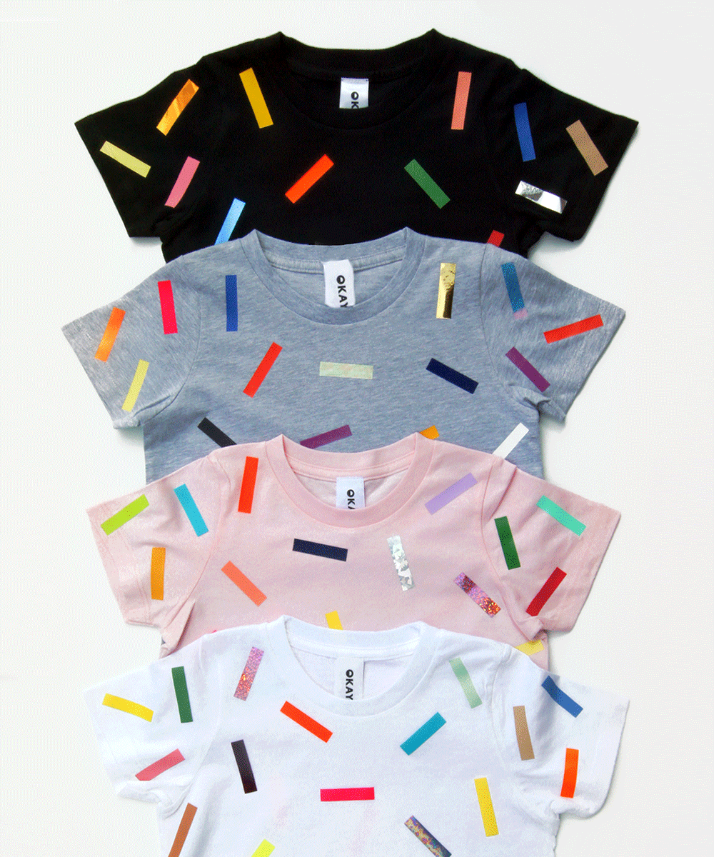 T-shirt Confetti Enfant
