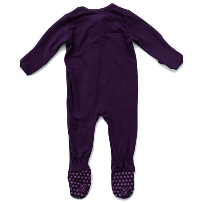 Pyjama à pieds en rayonne de bambou