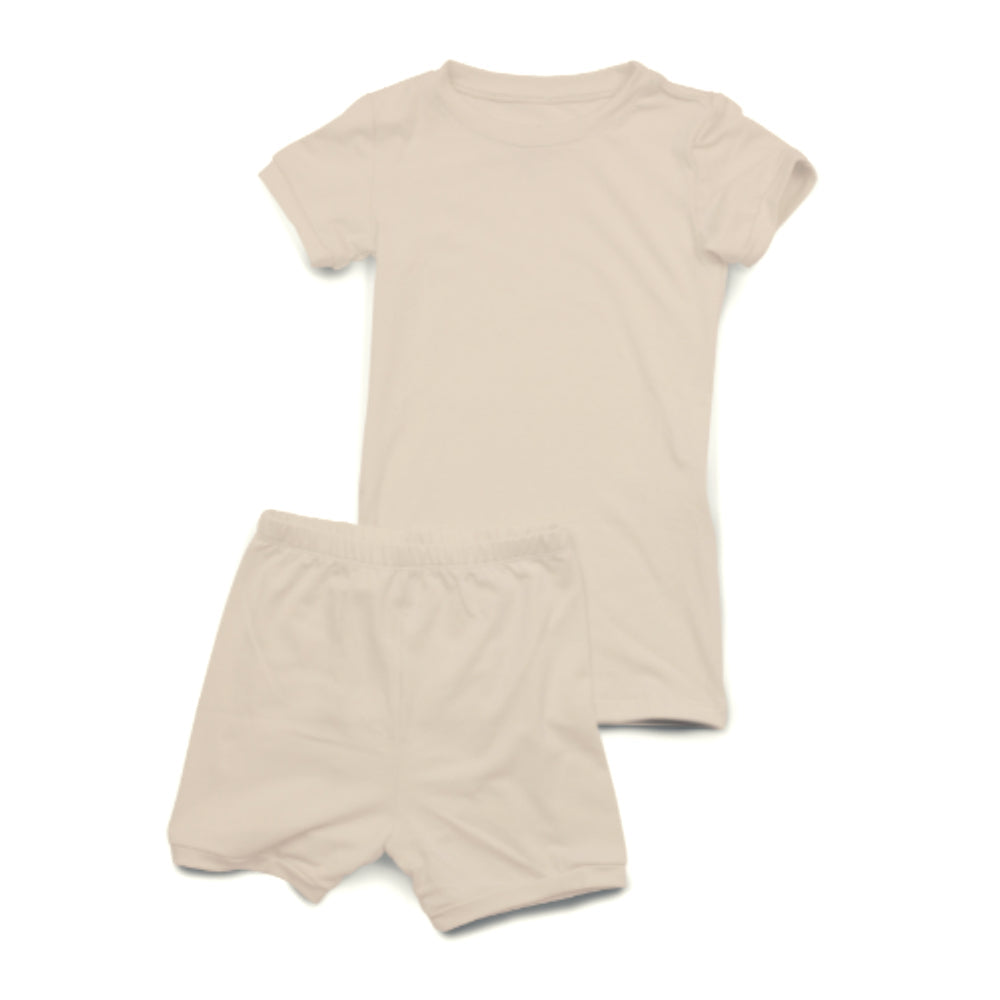 Pyjama 2 pièces à manches courtes en bambou