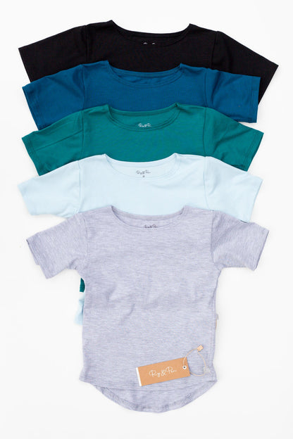 Bamboo Rayon Short-Sleeve T-Shirt